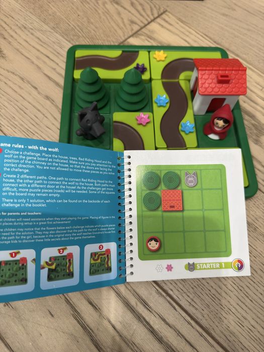 Настільна гра Червона шапочка Little Girl and Wolf's Story