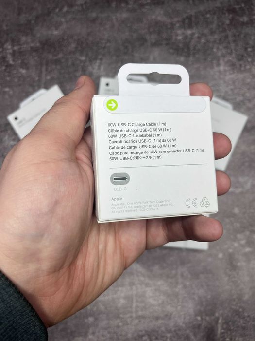 Кабель USB-C 60W Woven Charge Cable Original (1m) Гарантія