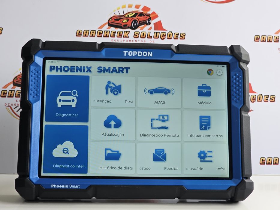 TOPDON PHOENIX SMART — Diagnóstico Profissional Automóvel