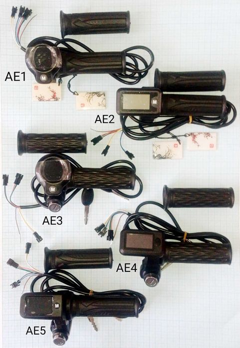 Контролер електровелосипеда електроскутера самоката, ручка газу кнопки