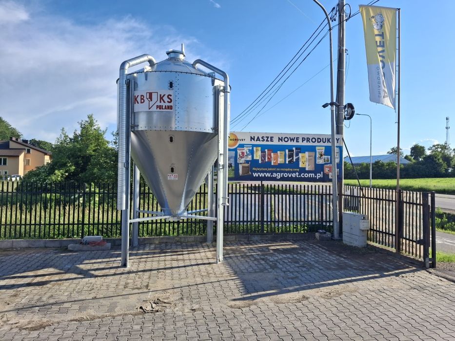 Silos paszowy kslp 230 8ton kbks poland