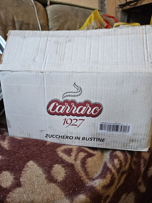 Cukier biały w saszetkach Carraro – 10 kg (oryginalny)