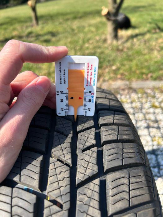 4x Opony ZIMOWE Barum Polaris 5 175/80R 14 88T - Stan bardzo dobry