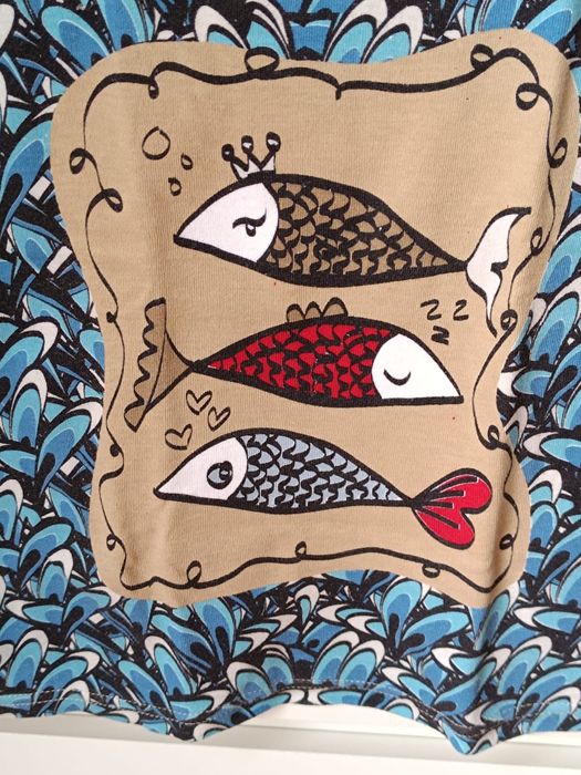 Top estsmpado Vero Moda