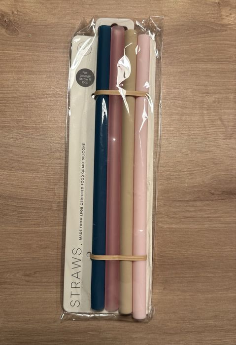 Nowe Rurki / Słomki silikonowe BINK