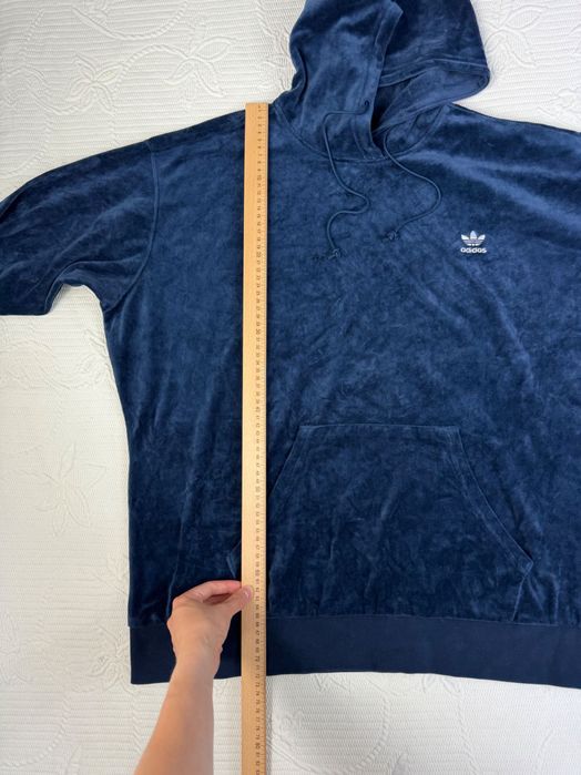 Welurowa Bluza Adidas Small Logo 285