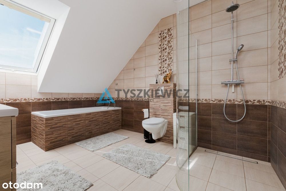 Wyjątkowy bliźniak z ogrodem i panoramą okolicy