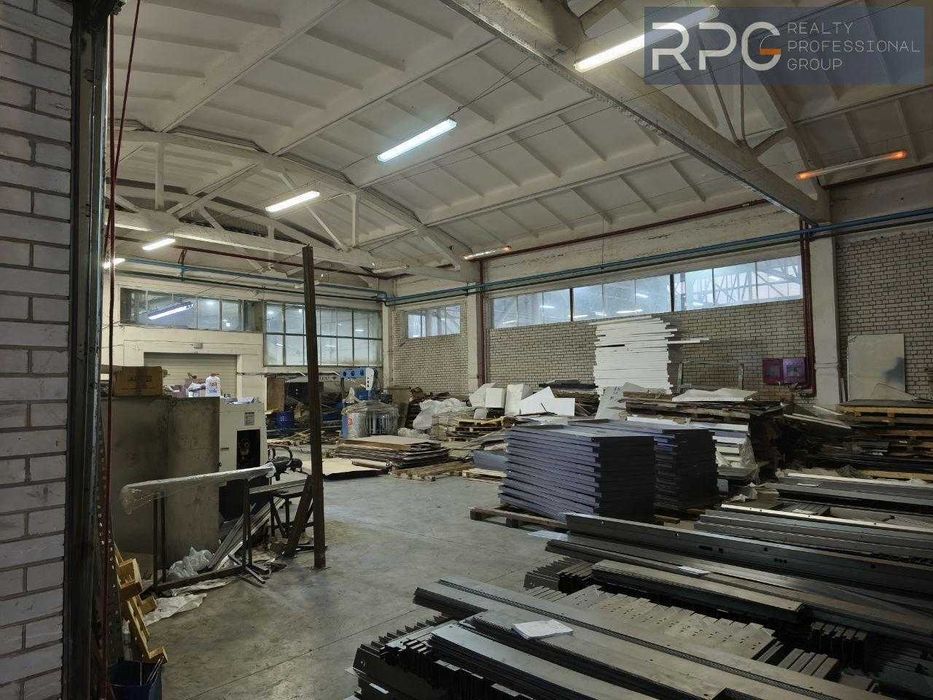 БЕЗ% СКЛАД 3800 м² Бровари рампа нульові ворота стелі 5.8м +офіс