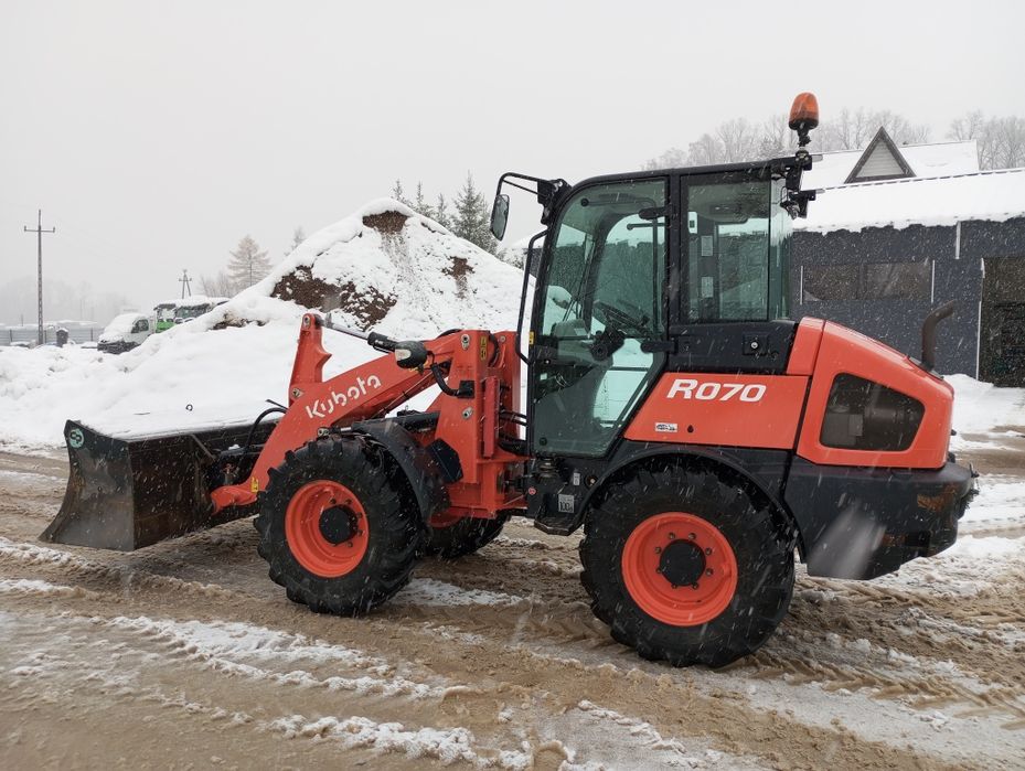 Ładowarka kubota R070, ładowarka kołowa kubota, 1600 mth