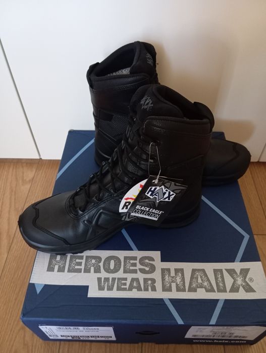 Botas táticas HAIX 42 NOVAS (aceito retoma de jogos PS1 PS2 e PS3)