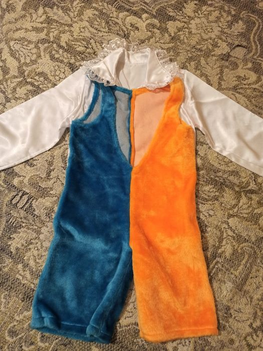 Карнавальный костюм  Джокера, скомороха, арлекина на 5-7 лет