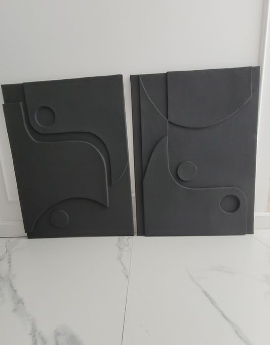Relief geometryczny 60x80cm