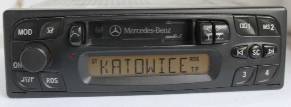 radio stare kolekcjonerskie mercedes Panasonic RDS kasetowe sprawne