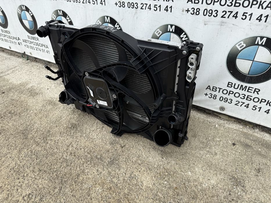 Бмв х1 е84 н47 акпп  касета радіаторів
