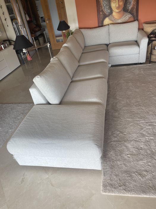 Sofá de canto 5 lugares Ikea VIMLE