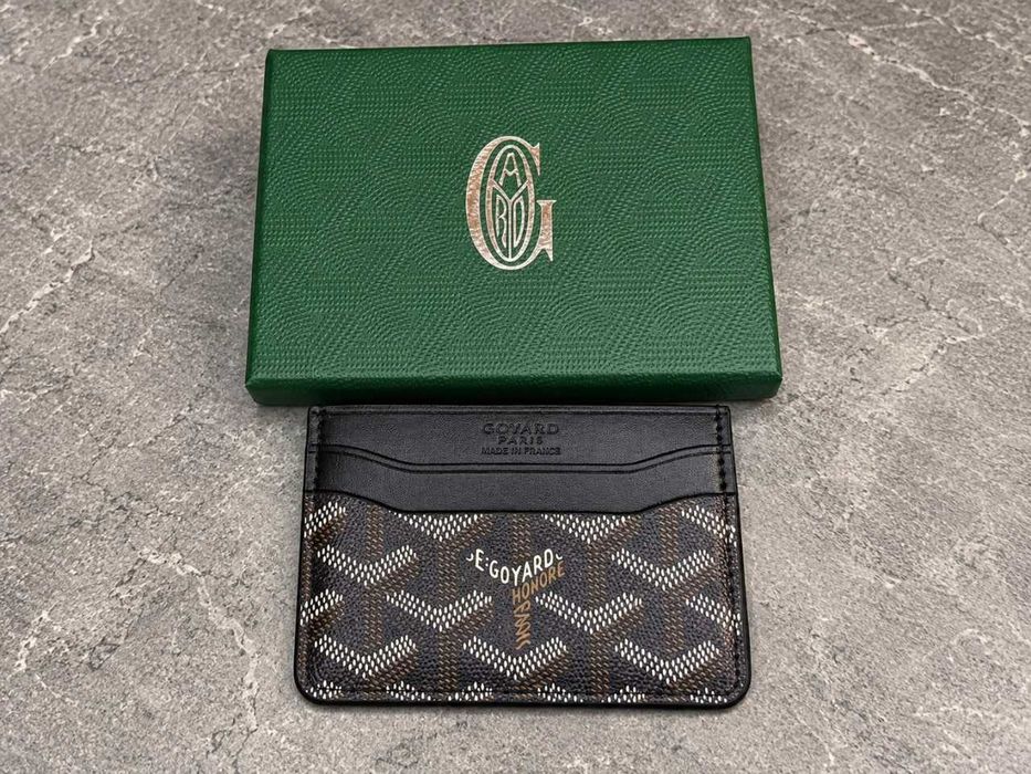 Картхолдер Goyard | Гоярд чорний