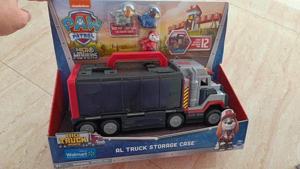 Samochodziki psi patrol true metal patrolowiec i chase