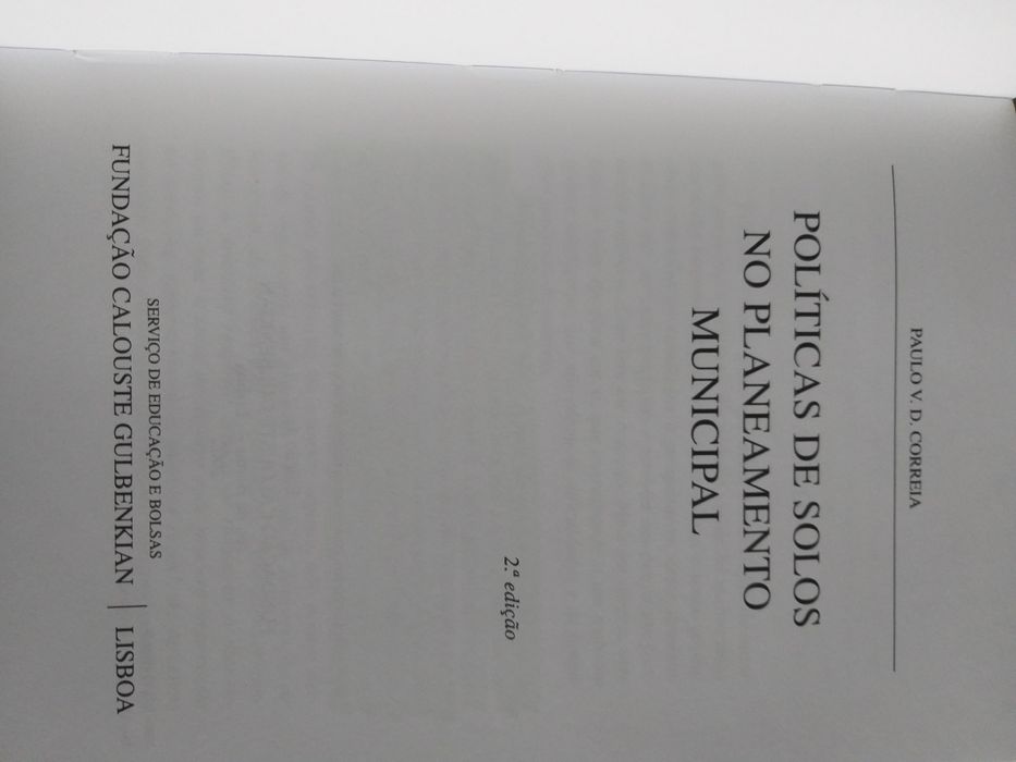 Políticas de Solos no Planeamento Municipal (2ª edição)