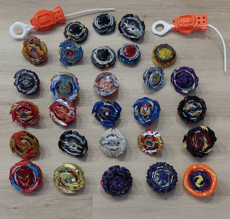 Bayblades 28 Unidades + 2 Lançadores