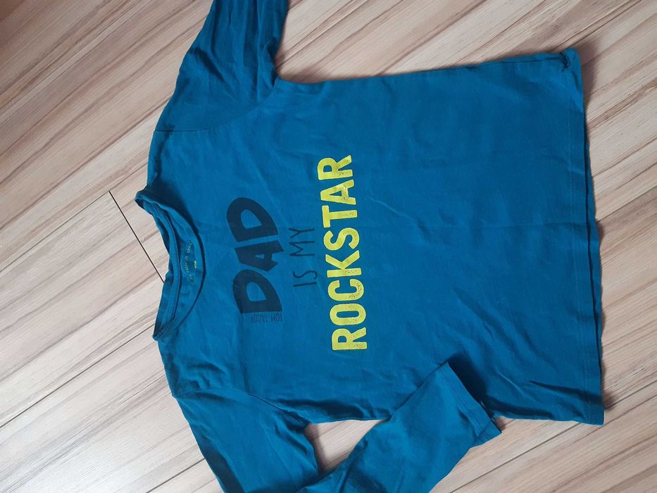 Bluzka z długim rękawem r.128