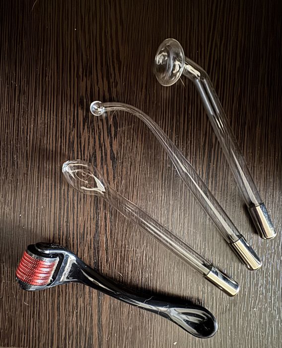 Ролики, бамбуковые палочки, банки для  массажа