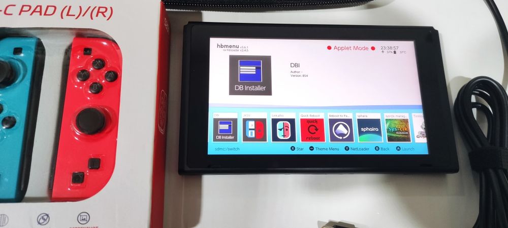 Nintendo Switch V1 UnL0cked c/Pic0Fly