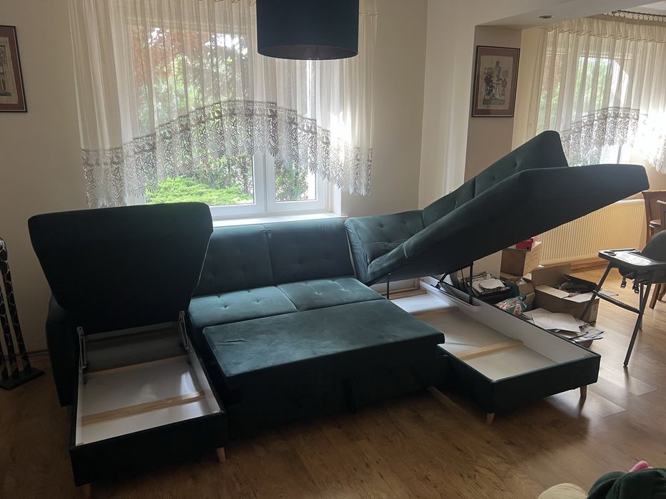 Kanapa/narożnik i fotel  AGATA MEBLE