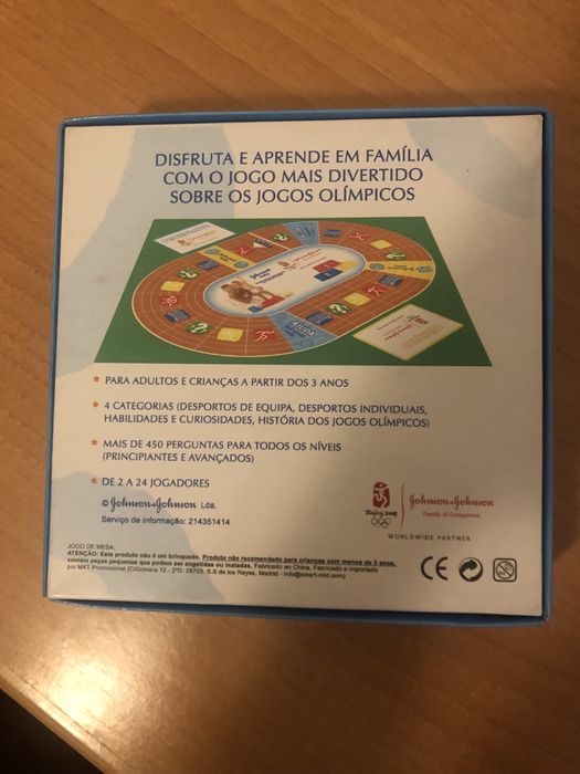 Beijing 2008-jogo de tabuleiro