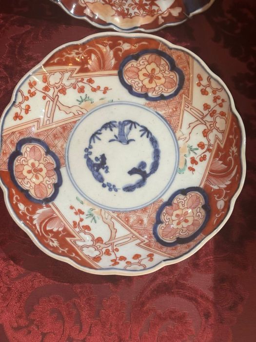Pratos Imari - porcelana japonesa
