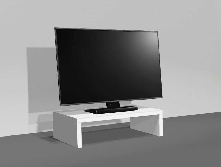 Podstawka pod monitor BIAŁA