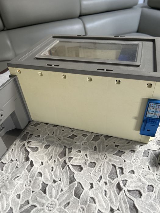 Garaż Playmobil ludzik