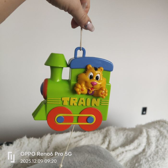 Pozytywka chłopieca ciuchcia