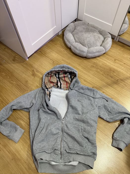 Bluza swag rozpinana szara