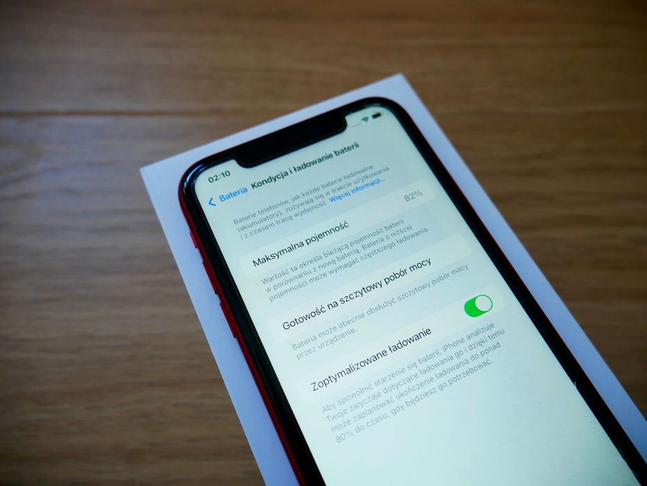 iPhone XR 128GB Czerwony Product Red