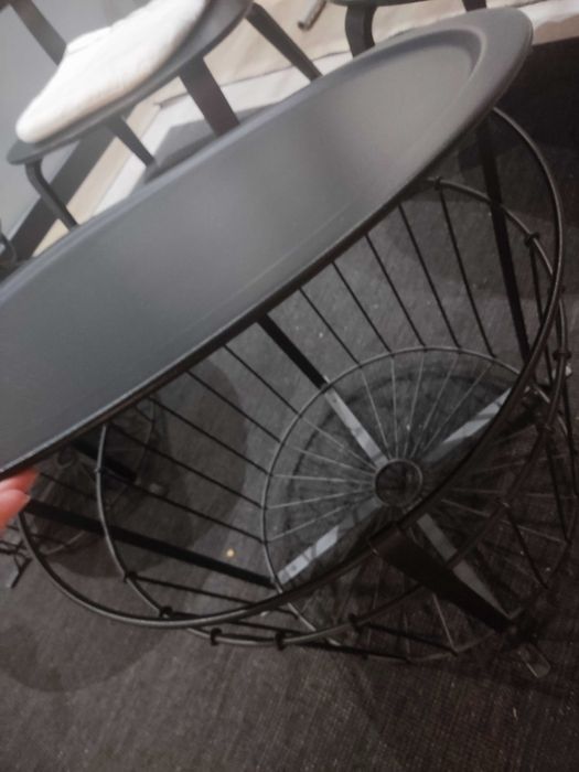 Stolik kawowy metalowy