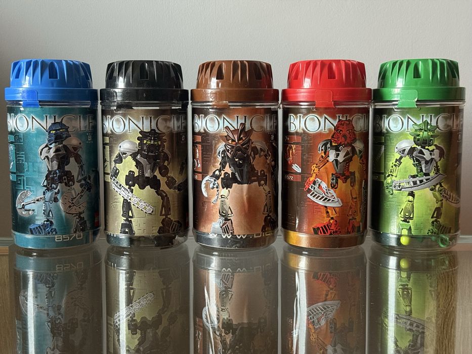 LEGO BIONICLE 6 kompletnych zestawów