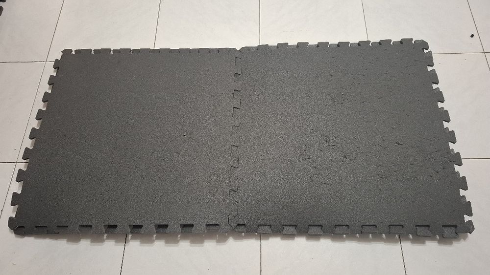 Tapete puzzle musculação