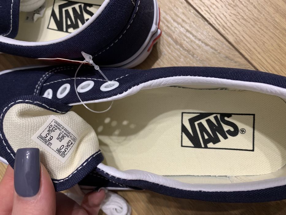 Vans granatowe 36,5 nowe