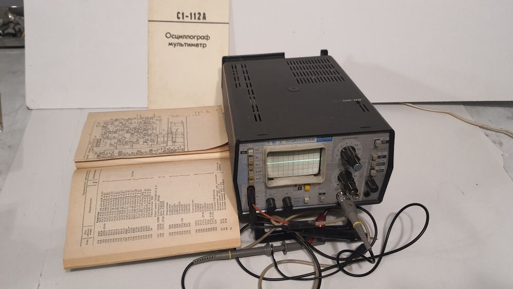 Oscyloskop oscylograf multimetr C1-112A
