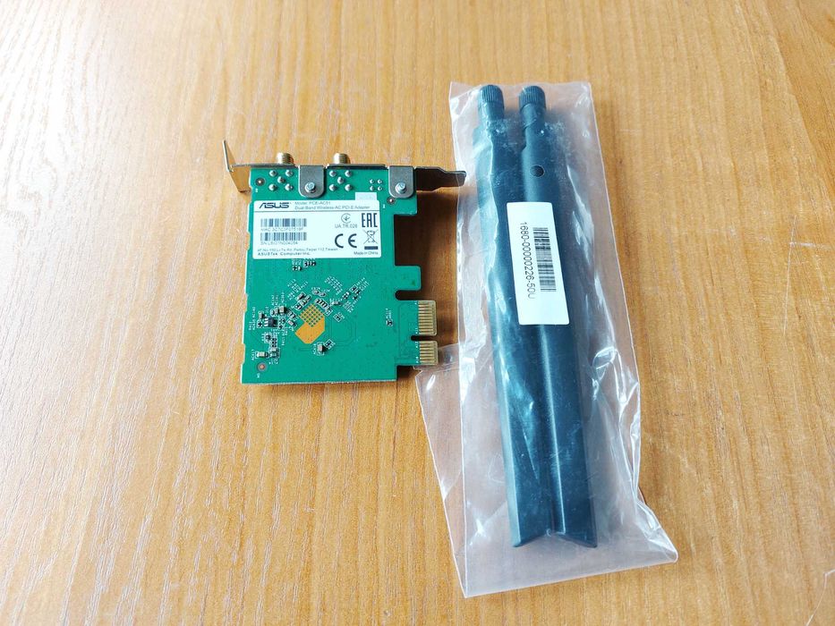 Karta WLAN WiFi ASUS PCE-AC51 802.11 a/b/g/n/ac (Wi-Fi 5)