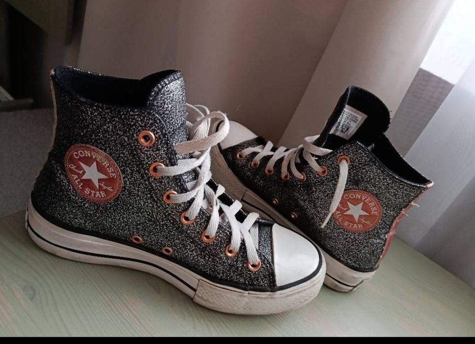 Trampki Converse Chuck Taylor All Star Lift Platform Glitter r. 39