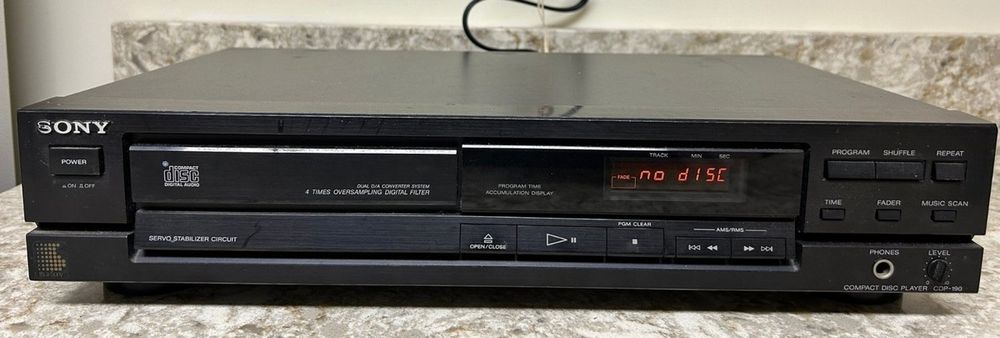 Odtwarzacz Sony CDP190 z pilotem