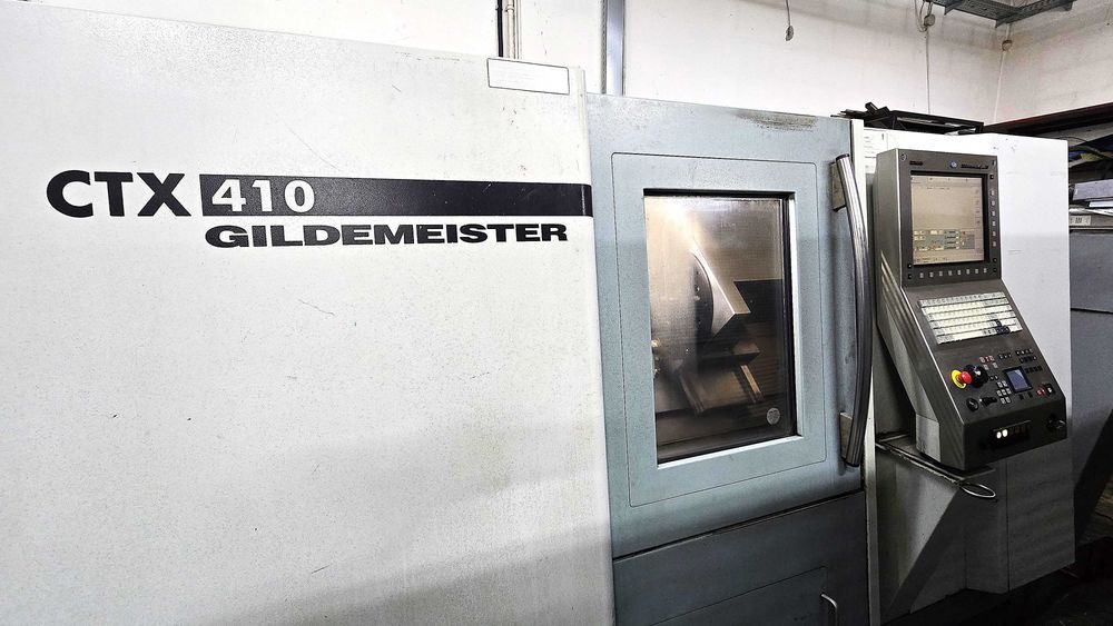 Tokarka CNC DMG Gildemeister CTX 410 V3 - napędzane narzędzia