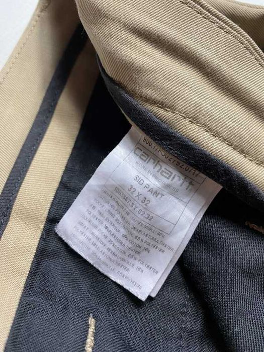 Carhartt WIP Sid pant ORYGINALNE beżowe Spodnie chinosy W 32 L 30