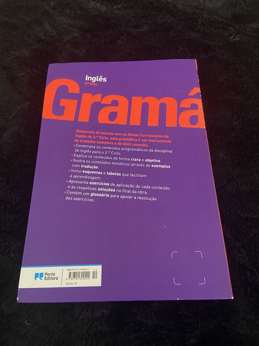 Livro de Gramática de Inglês