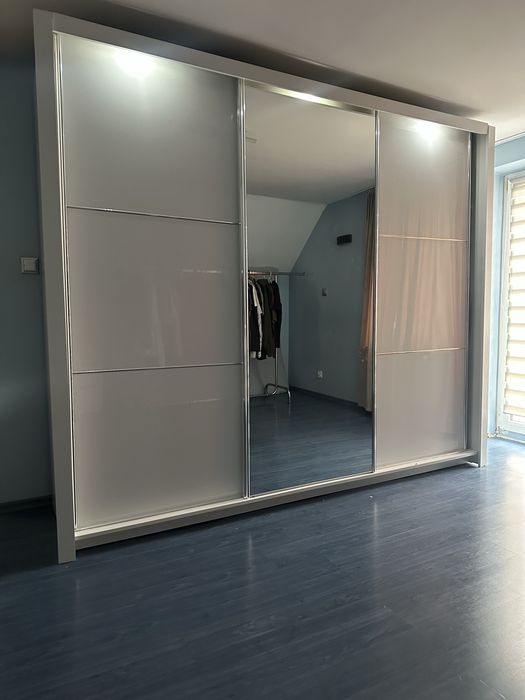 biała szafa połtsyk 210 260