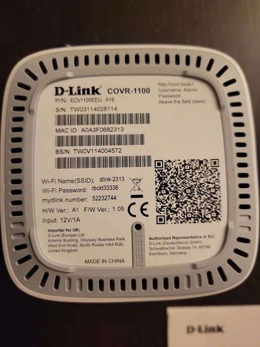 D-Link  COVR  AC 1100