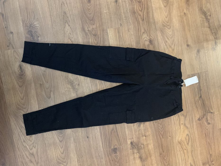 Spodnie bojówki, czarne