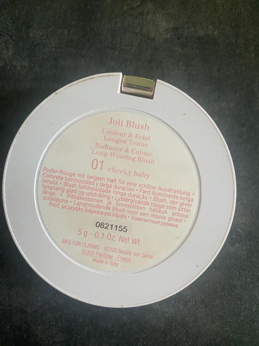 Clarins róż 01 Cheeky Baby