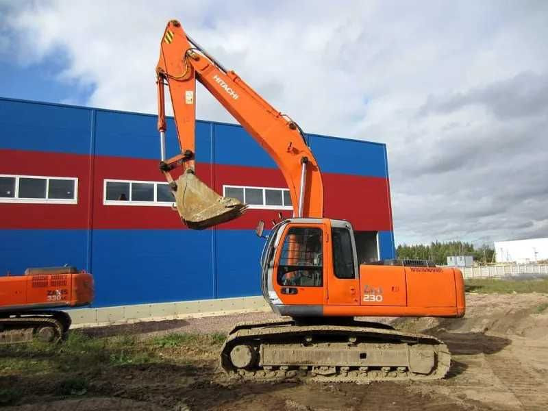 Оренда екскаватору Hitachi 230 Котловани, траншеї, демонтаж, планування.